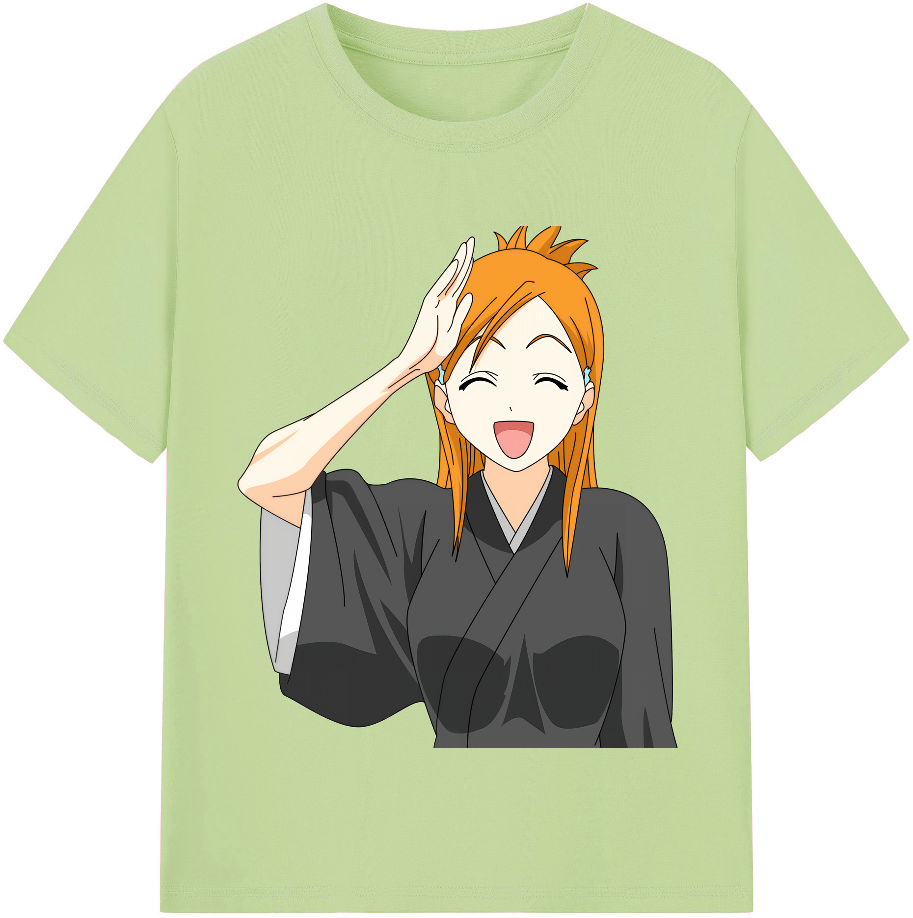 （画像用） ブリーチ 井上織姫（いのうえおりひめ） BLEACH Inoue Orihime 綿100％半袖Tシャツ（フロントプリント）
